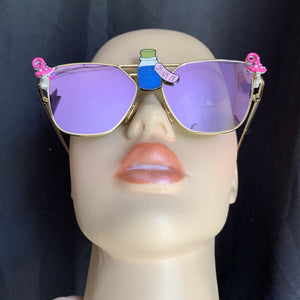 Wonderland Sunglasses-Rave Fashion Goddess
