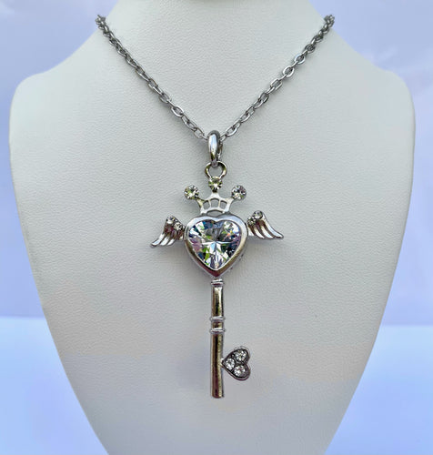 Heart Key Pendant