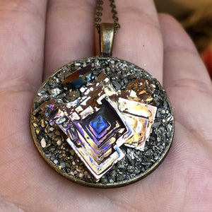 Bismuth Necklace-Rave Fashion Goddess