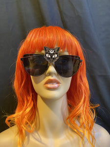 Black Cat Sunglasses-Rave Fashion Goddess