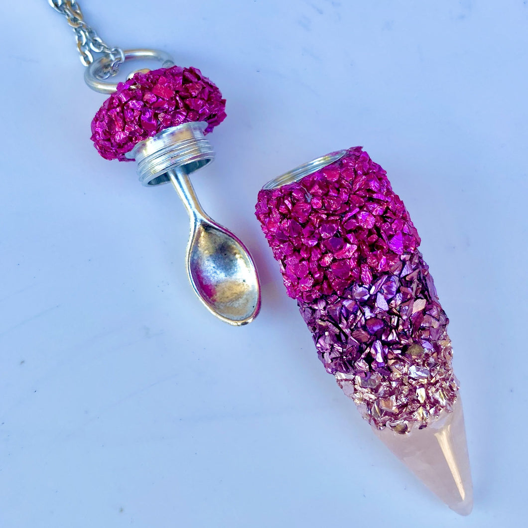 Bullet Sniffer Necklace-Rave Fashion Goddess