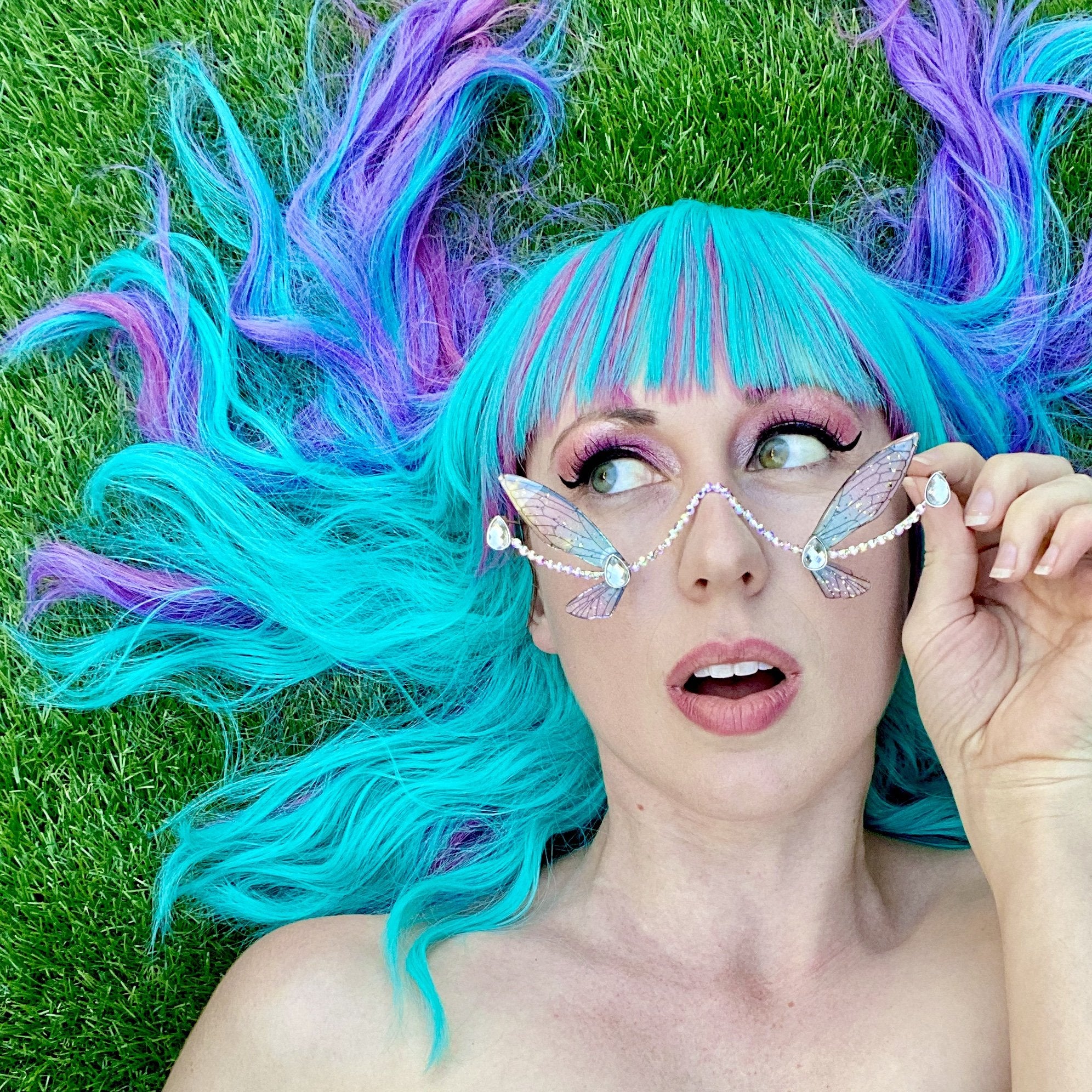 Butterfly Sunglasses – Rave Fashion Goddess