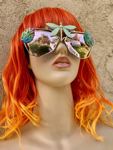 Dragonfly Sunglasses-Rave Fashion Goddess