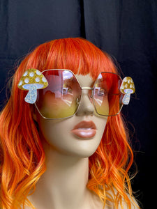 Hippie Sunglasses-Rave Fashion Goddess