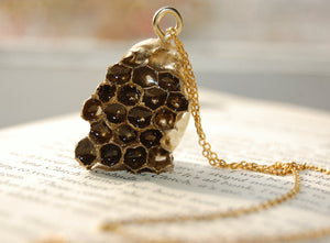 Honeycomb Necklace-Rave Fashion Goddess