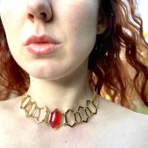 Melisandre Necklace-Rave Fashion Goddess