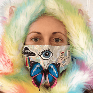 Rave Face Mask-Rave Fashion Goddess