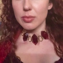 Red Woman GOT Necklace-Rave Fashion Goddess