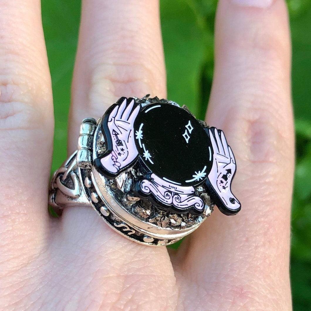 Ring With Compartment-Rave Fashion Goddess