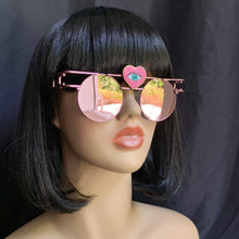 Rose Gold Sunglasses-Rave Fashion Goddess