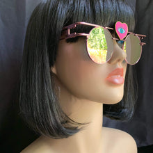 Rose Gold Sunglasses-Rave Fashion Goddess