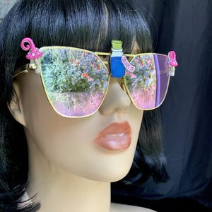 Wonderland Sunglasses-Rave Fashion Goddess